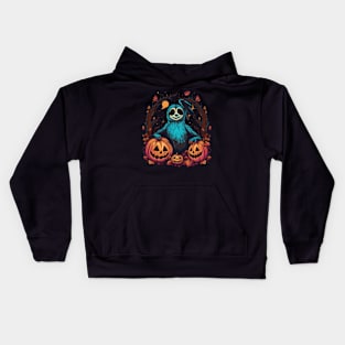 Sloth Halloween Kids Hoodie